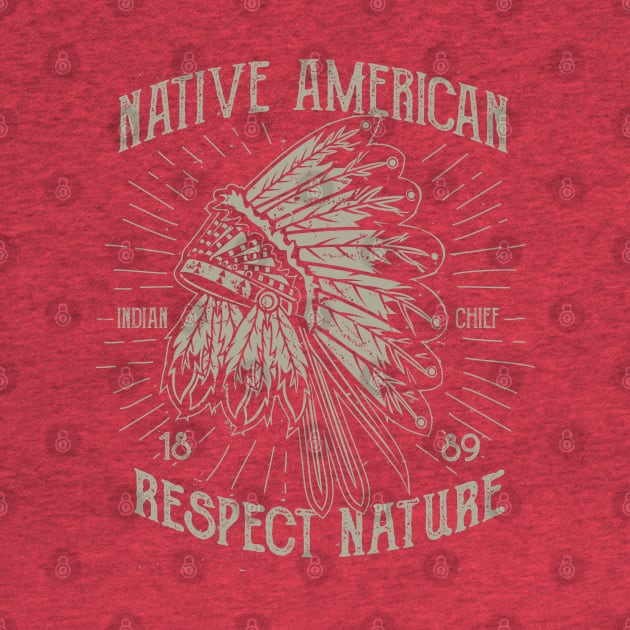 Native American Respect Nature by JakeRhodes